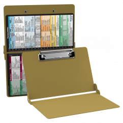 WhiteCoat Clipboard® - Tactical Brown Pharmacy Edition